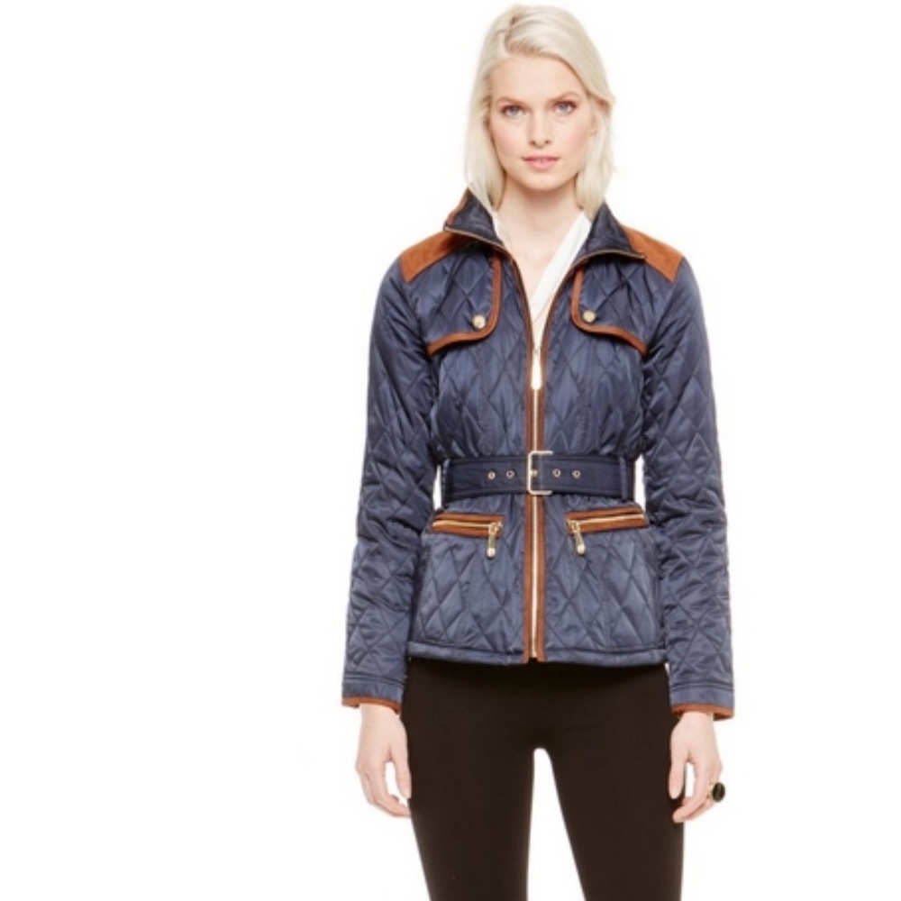 Vince Camuto Diamond Quilted Transitional Jacket
